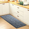 J&V TEXTILES CLOUD COMFORT MEDALLION EMBOSSED ANTI-FATIGUE MAT - NAVY - Brand New