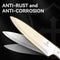 BRAVESTONE Knife Set 15 Piece Kitchen Knife Set with Block Self Sharpening - Like New
