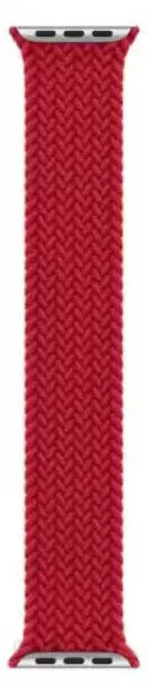 APPLE WATCH BRAIDED SOLO LOOP 41MM - SIZE 4 - (PRODUCT) RED - Brand New