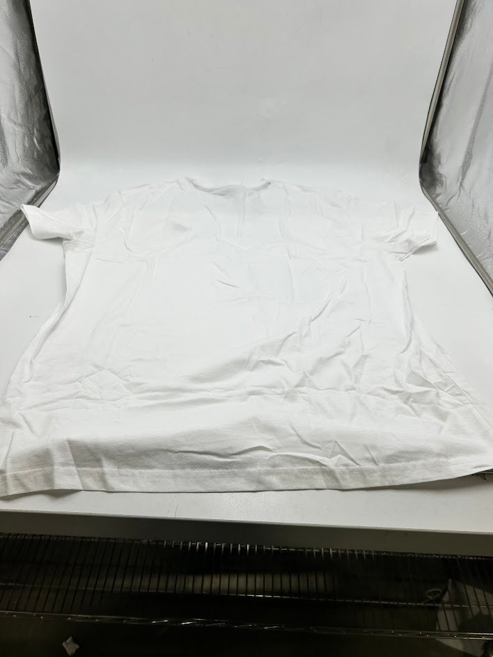 PACIFIC POLO CLUB MEN'S SHORT SLEEVES T-SHIRT - SIZE: MEN XL - WHITE - Brand New