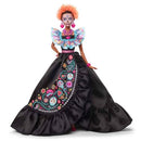 BARBIE SIGNATURE DOLL 2024 DÍA DE MUERTOS COLLECTIBLE BLACK DRESS - MULTI-COLOR - Like New