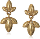 THE SAK GOLD FLOWER EARRINGS - GOLD - Brand New