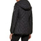 GUESS WOMEN'S QUILT SHORT LIGHT-WEIGHT JACKET - X-LARGE - QUILTED BLACK - Brand New
