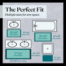 Genteele Memory Foam Bath Mat Non Slip Velvet Super Comfortable B0836C225N - Brand New