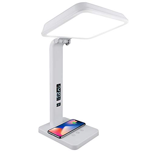 THERALITE AURA QI LIGHT THERAPY SUN LAMP UV 10,000 LUX LIGHT THERAPY - WHITE - Like New