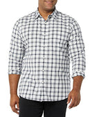 AMAZON ESSENTIALS MEN'S LONG-SLEEVE SLIM-FIT STRETCH SHIRT SIZE MEN L - Brand New