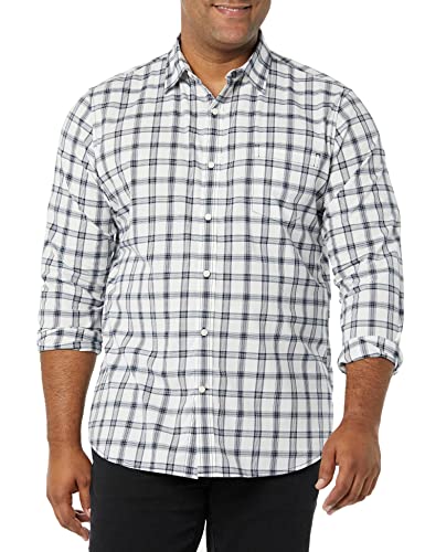 AMAZON ESSENTIALS MEN'S LONG-SLEEVE SLIM-FIT STRETCH SHIRT SIZE MEN L - Brand New