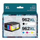 UTEFUL HP 962XL INK CARTRIDGES 4 PACK BLACK, CYAN, MAGENTA, YELLOW - NEW - Brand New