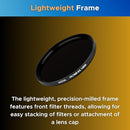 HOYA 55MM PROND EX 1000 NEUTRAL DENSITY 3.0 10-STOP FILTER - BLACK - Brand New