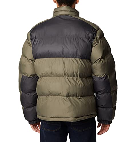 COLUMBIA MEN'S PIKE LAKE II JACKET - STONE GREEN/SHARK - MEDIUM - Brand New