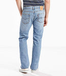 005051456 Levi's Men's 505 Regular Fit Jeans 33 X 32 CLIF - Brand New