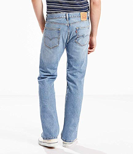 005051456 Levi's Men's 505 Regular Fit Jeans 33 X 32 CLIF - Brand New