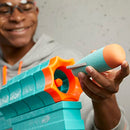 NERF ROBLOX SHARKBITE WEB LAUNCHER ROCKER BLASTER,2 ROCKETS,PUMP - TURQUOISE - Like New