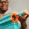 NERF ROBLOX SHARKBITE WEB LAUNCHER ROCKER BLASTER,2 ROCKETS,PUMP - TURQUOISE - Like New