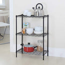 BestOffice New Wire Shelving Cart Unit 3 Shelves Shelf Rack Layer Tier - Brand New