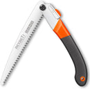 REXBETI FOLDING SAW HEAVY DUTY 11 INCH EXTRA LONG BLADE HAND SAW - ORANGE/BLACK - Like New