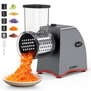 XGOBHC Electric Grater & Salad Maker with 5 Replaceable Stainless Blades -Silver - Like New