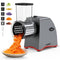 XGOBHC Electric Grater & Salad Maker with 5 Replaceable Stainless Blades -Silver - Like New