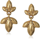 THE SAK GOLD FLOWER EARRINGS - GOLD - Brand New