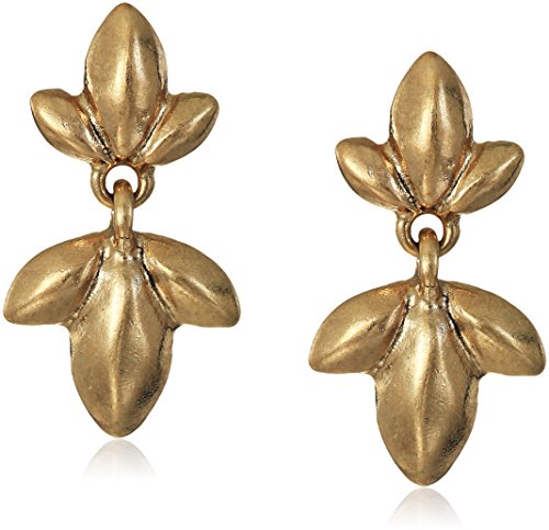 THE SAK GOLD FLOWER EARRINGS - GOLD - Brand New