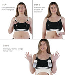 BRAVADO DESIGNS BASICS BY BRAVADO HANDS FREE PUMPING BRA - SMALL - BLACK - Like New