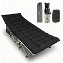 YELLOW JACKET Folding Camping Cot for Adults (600LBS Max Load) - BLACK - Like New