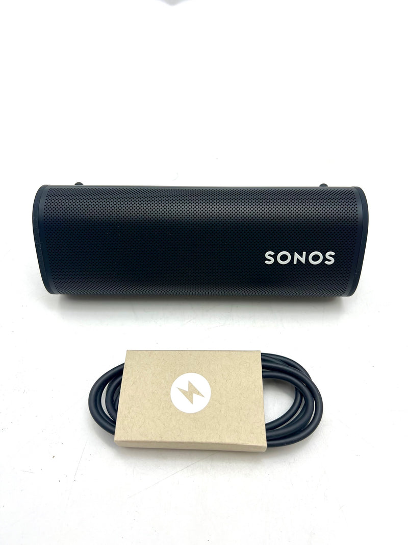 Sonos Roam Smart Portable Wi-Fi and Bluetooth Speaker with Amazon Alexa - Black Like New