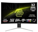 MSI MAG 325CQRXF E2 31.5" 2560 x 1440 (WQHD) Monitor, 240Hz, HDMI, VESA, Black - Like New