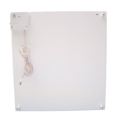 Amaze Heaters Wall Mounted Electric Heater 400 Watt 200-250 SQFT - White - Like New