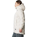 OL0545-170 MOUNTAIN HARDWEAR WOMEN'S STRETCHDOWN PARKA TALC S - Like New