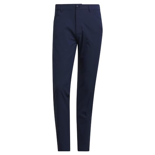 IW0200 ADIDAS MEN'S ULTIMATE365 5-POCKET PANT SIZE: MEN 33X34 COLLEGIATE NAVY - Brand New