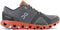 ON RUNNING X CLOUD 2 MEN'S SHOE SIZE: MEN 11.5 (AU/UK M11) (EU M46) - RUST/ROCK - Like New