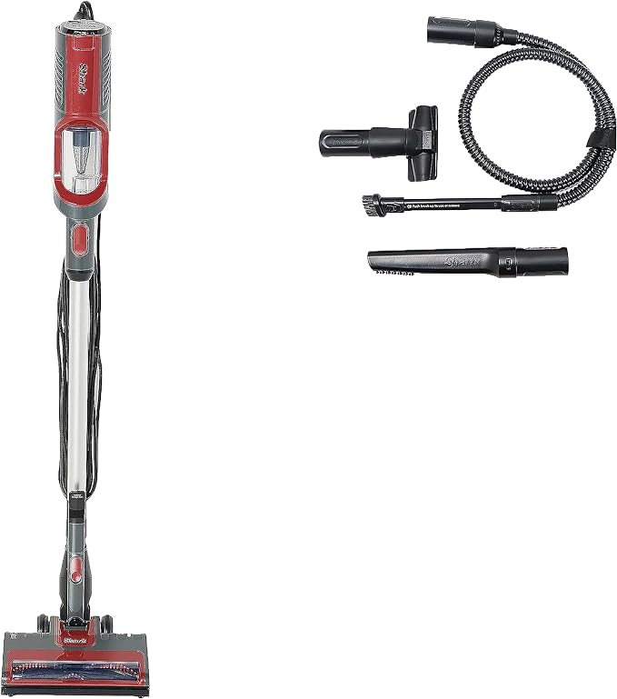 Shark Ultralight HyperVelocity Corded Stick Vacuum QS100Q - Red - Like New