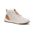 P724070 Cat Footwear Unisex Quest Mid Sneaker, White Tan, Size 7.5 - Like New