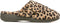 VIONIC WOMEN'S INDULGE GEMMA MULE SLIPPERS SIZE 11 - LEOPARD - Like New