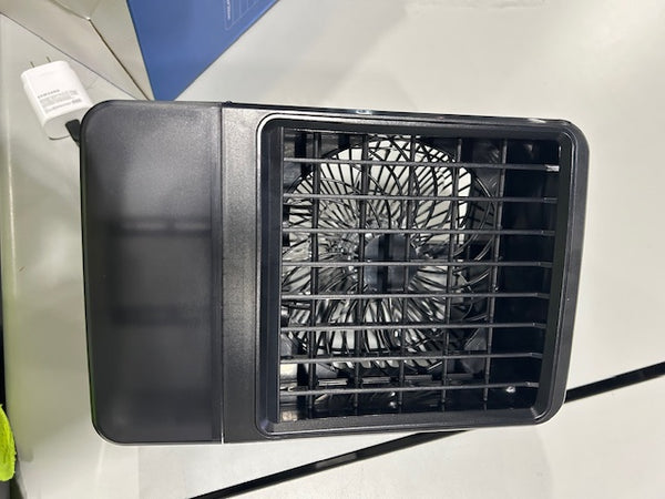 HUMUGE BLACK AIR EVAPORATIVE AIR COOLER PERSONAL FAN - BLACK - Like New