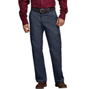 DICKIES MENS RELAXED FIT CARGO WORK PANT - SIZE: MEN 36 X 32 - DARK NAVY - Like New