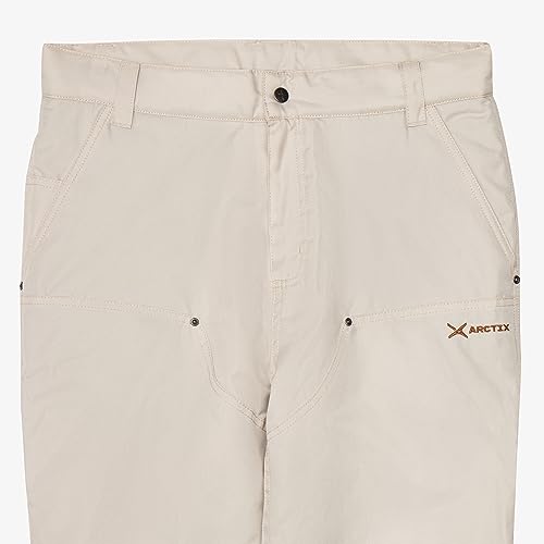 ARCTIX MEN'S FLEECE LINED KICKER INSULATED PANTS - SIZE 3XL - STONE - Brand New