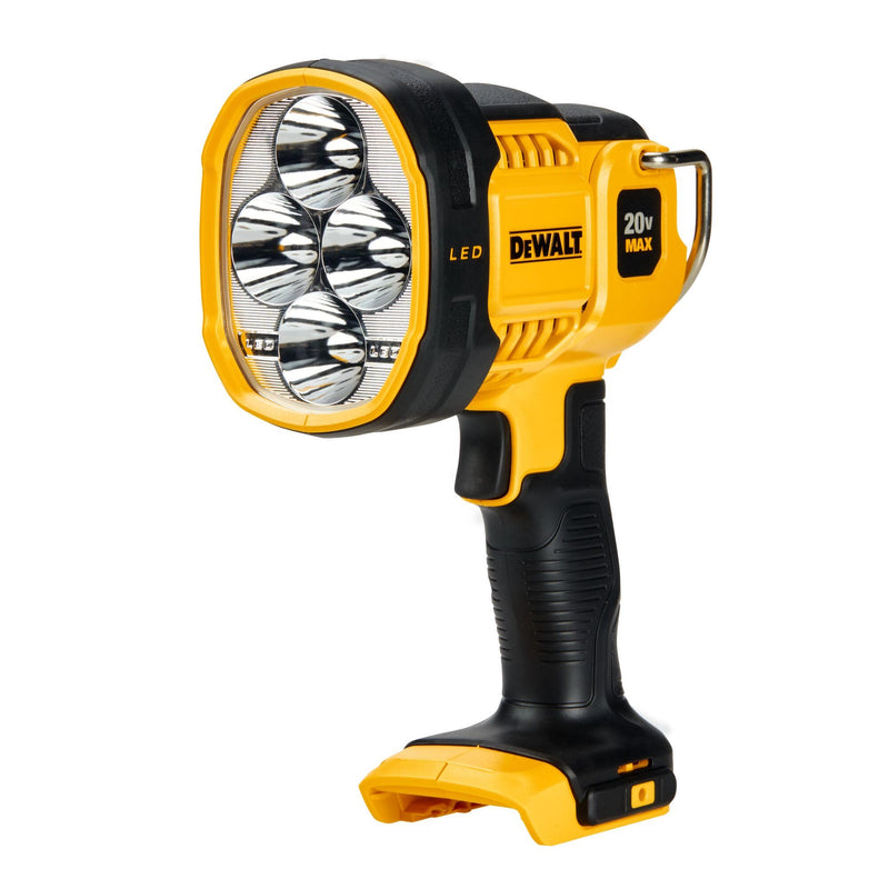 DEWALT 20V MAX LED WORK LIGHT HANDHELD SPOTLIGHT DCL043 - BLACK/YELLOW - Like New