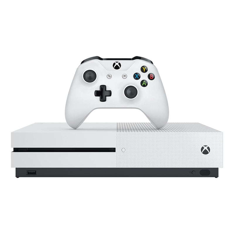 For Parts: Microsoft Xbox One S 1TB - WHITE (234-00347) - MOTHERBOARD DEFECTIVE.