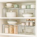 Clear Spice Rack Shelves, Pantry Organizers and Storage Set of 4 - Like New