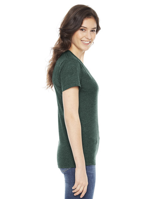 BB301W American Apparel Ladies' Poly-Cotton Short-Sleeve Crewneck New