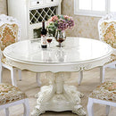 LovePads 2mm Thick Clear Round Table Cover Protector 60 Inch - Clear - Brand New
