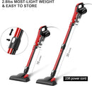 Geemo Vacuum Cleaner Corded 17000PA 3-in-1 Stick Vacuum Cleaner H594 - RED - Like New