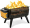 BIOLITE FirePit+ Wood & Charcoal Burning Fire Pit - BLACK/YELLOW - Like New