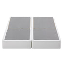 ZINUS SLEEP MASTER 9 INCH HIGH PROFILE BIFOLD BOX SPRING, QUEEN - WHITE - Like New