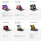 Logitech Combo Touch iPad Pro 11-inch Key Case Detachable Backlit Trackpad Sand - Like New