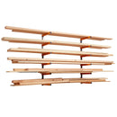 Bora Wood Organizer and Lumber Storage Metal Rack 6-Level Wall - Scratch & Dent