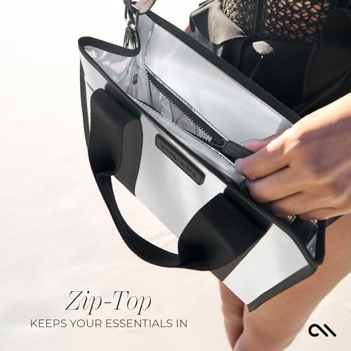 Small Beach Tote Waterproof Washable Foldable All Day Tote Mate Beach Bag - Like New