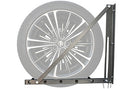 MaxxHaul Adjustable Wall Mount Folding Tire Rack 32 to 48 Inch Width 70489 - Brand New